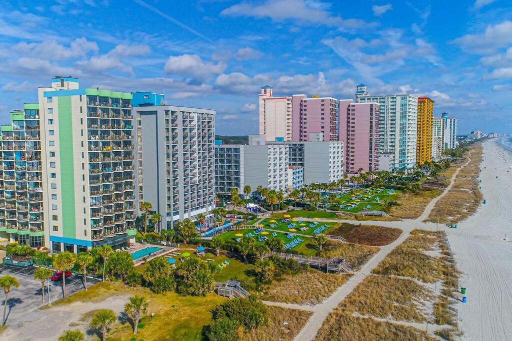 Ocean View Condo On The Beach! Myrtle Beach Ngoại thất bức ảnh